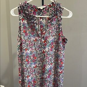 Cabi Floral Sleeveless Tunic